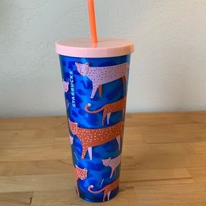 Starbucks 24oz  Cheetah Cold Cup/Tumbler 2018